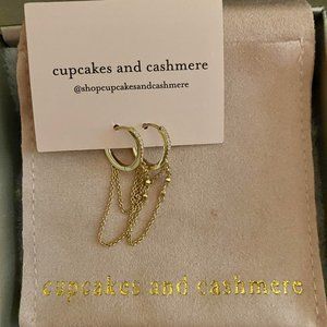 Cupcakes and Cashmere Gold Margo Earring